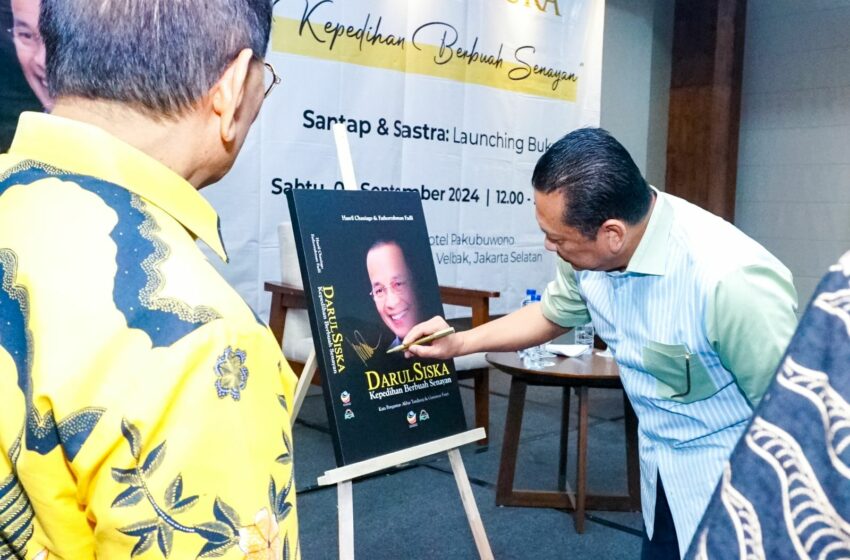 Ketua MPR RI Bamsoet Apresiasi Diluncurkannya Buku ‘Kepedihan Berubah Senayan’ Karya Anggota DPR RI Fraksi Golkar Darul Siska