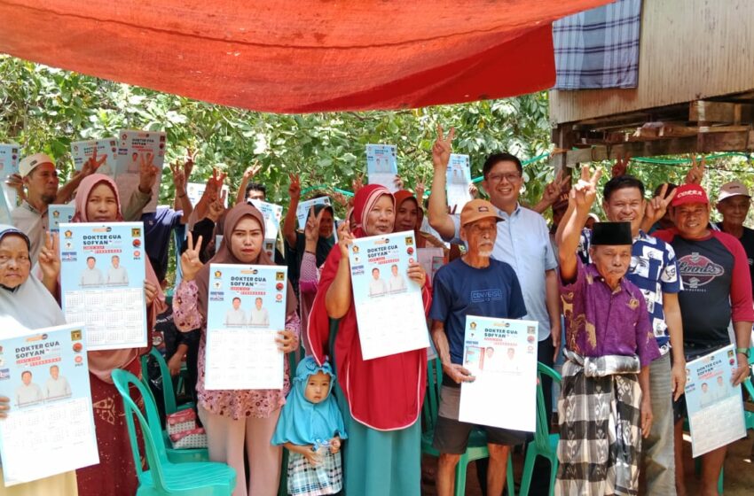  Demi Perubahan! Mantan Kepala Desa Dua Priode di Pangkep Ini Siap Menangkan Dokter Cua-Sofyan Razak