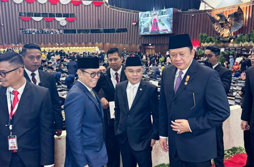  Hadiri Pelantikan Presiden RI, Bamsoet Dukung Transformasi Ekonomi Nasional dengan Program Hilirisasi Sumber Daya Alam