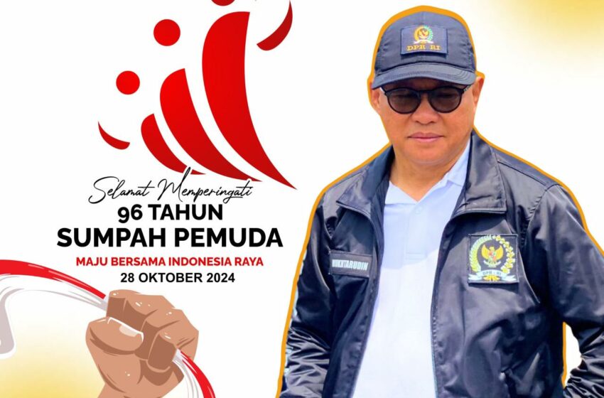  Mukhtarudin: Hari Sumpah Pemuda 2024 Jadi Momen Rangkul Semua Elemen Bangsa Indonesia