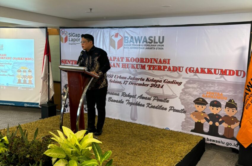  Pilkada Jakarta Telah Usai, Bawaslu Jakarta Utara Gelar Rapat Koordinasi Sentra Gakkumdu…