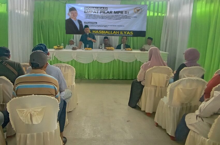  Di Acara Sosialisasi Empat Pilar MPR RI, Hasbiallah Ilyas Ingatkan Pesan Perjuangan Gus Dur…