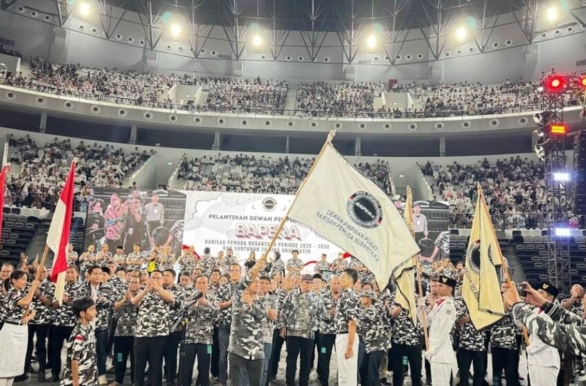  Adies Hadiri Pelantikan hingga Didaulat Jadi Ketua Dewan Pertimbangan DPP Bapera: Ini Tempat Mengembangkan Potensi Generasi Muda Indonesia…