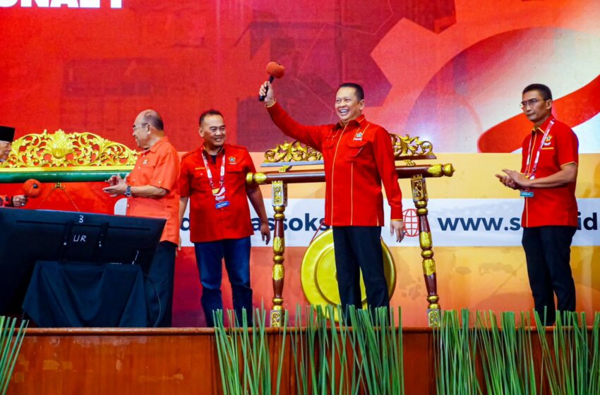 Bamsoet Ajak SOKSI Perkuat Komitmen Golkar Kawal Kepemimpinan Presiden Prabowo 2 Periode
