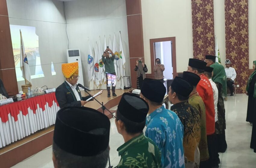  Muchsin Pakaya Dilantik Sebagai Ketua LASQI NJ Sulteng