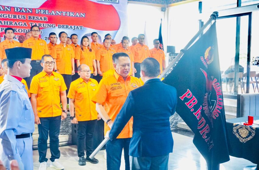  Bamsoet Dilantik Periode ke-2 sebagai Ketum Tarung Derajat (PB Kodrat): Kita Targetkan Tarung Derajat Go Internasional!