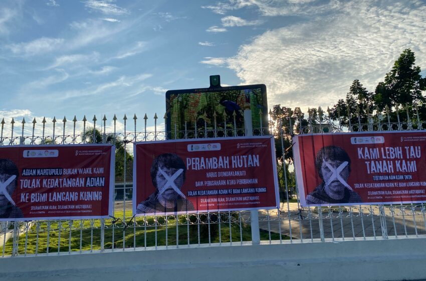  Aliansi Masyarakat Riau Tolak Kedatangan Adian Napitupulu