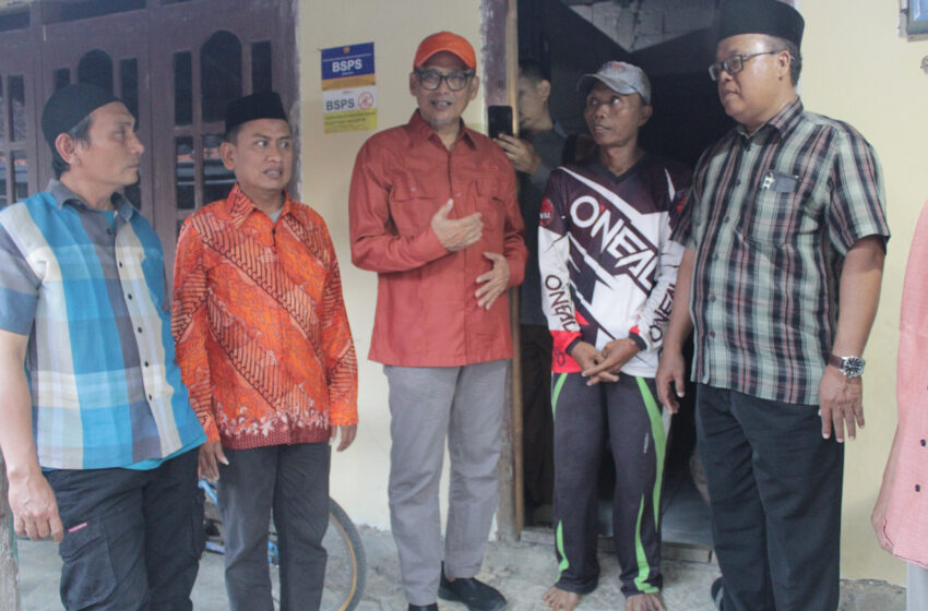  Pastikan Tepat Sasaran, Fikri Faqih Pantau Penyaluran Program BSPS di Kabupaten Tegal