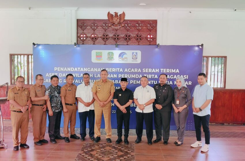  Bekasi Bersinergi, Reza Lutfi: Perumda Tirta Bhagasasi Serahkan Aset ke Pemkot Demi Kemashlahatan Masyarakat Banyak