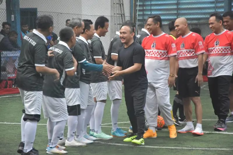  Bupati Bekasi dan Forkopimda Gelar Silaturahmi Bertema ‘Main Futsal Bersama’