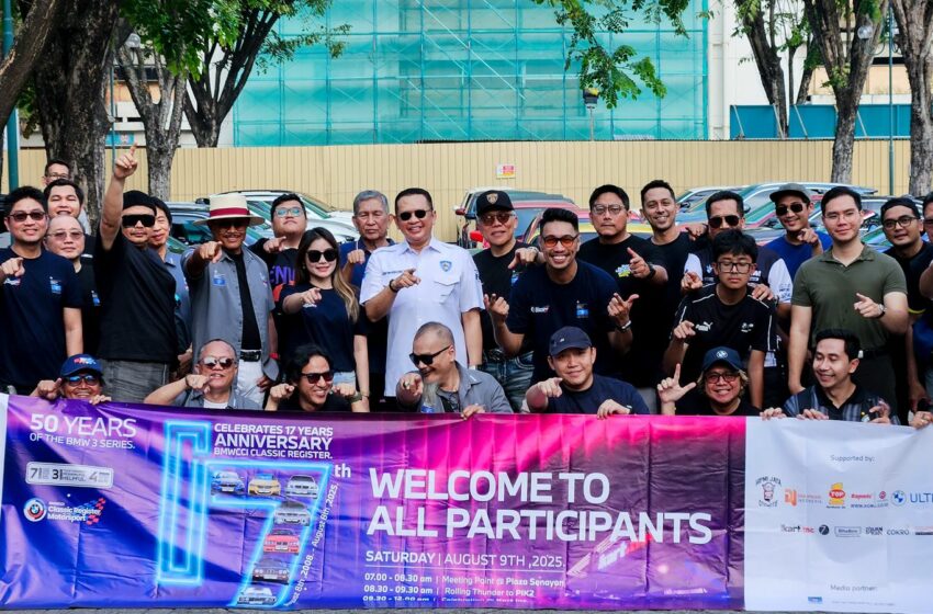  Ketum IMI Lepas Rolling Thunder 17 Tahun Komunitas BMW Klasik Register: Soroti Potensi Ekonomi Mobil Klasik yang Terus Meroket