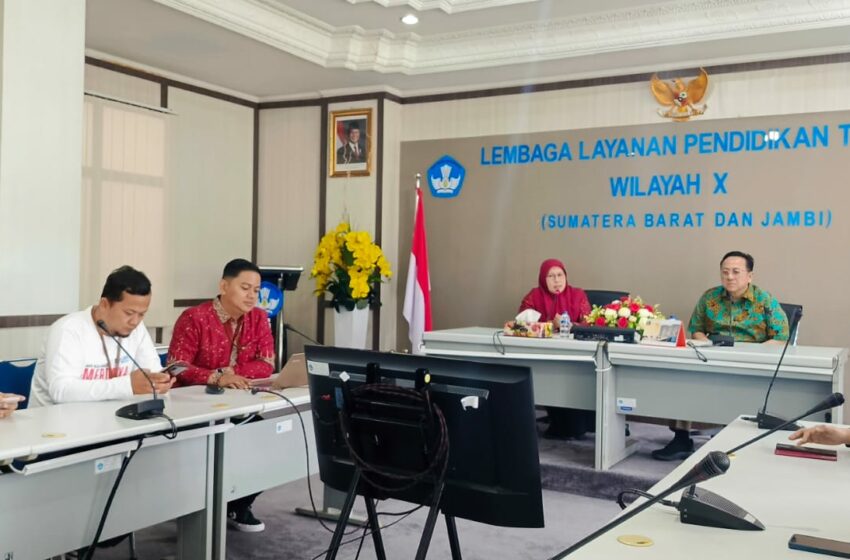 Irman Gusman Kunjungi LLDIKTI Wilayah X Sumbar–Jambi, Dorong Penguatan Pendidikan Tinggi