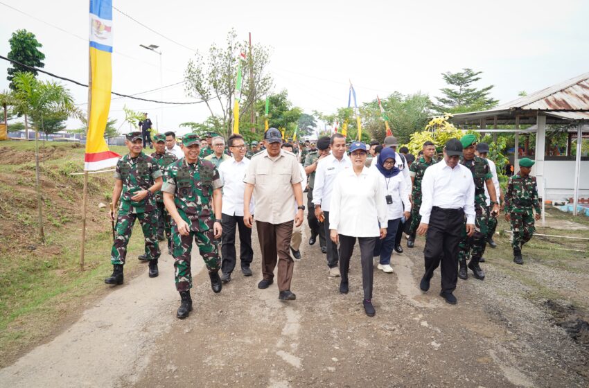  Menhan Sjafrie Samsoedin: Bekasi Lumbung Pangan Strategis yang Dukung Ketahanan Pangan Nasional