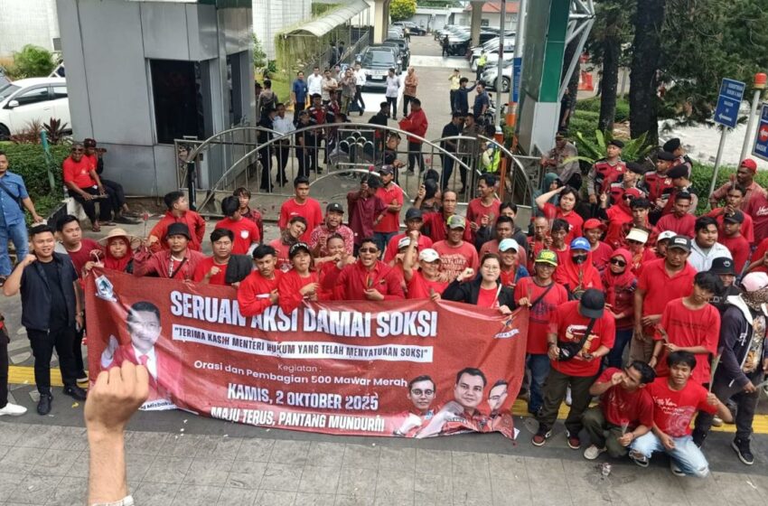  Akar Rumput Soksi Apresiasi Keputusan Menteri Hukum Supratman Andi Agtas