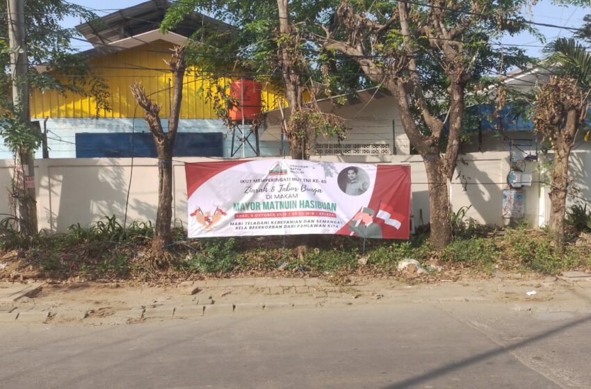  Memperingati HUT TNI Ke- 80, Ukhuwah Batak Muslim Ziarahi Makam Mayor Matnuin Hasibuan