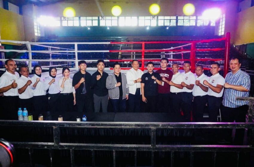  Bersama Menpora Erick Tohir Buka Gelaran ‘Liga Boxing Arena Selatan Antar SMA se-Indonesia 2025’, Bamsoet Apresiasi Ajang Tinju Pelajar Redam Tawuran dan Ubah Kultur Kekerasan Pelajar