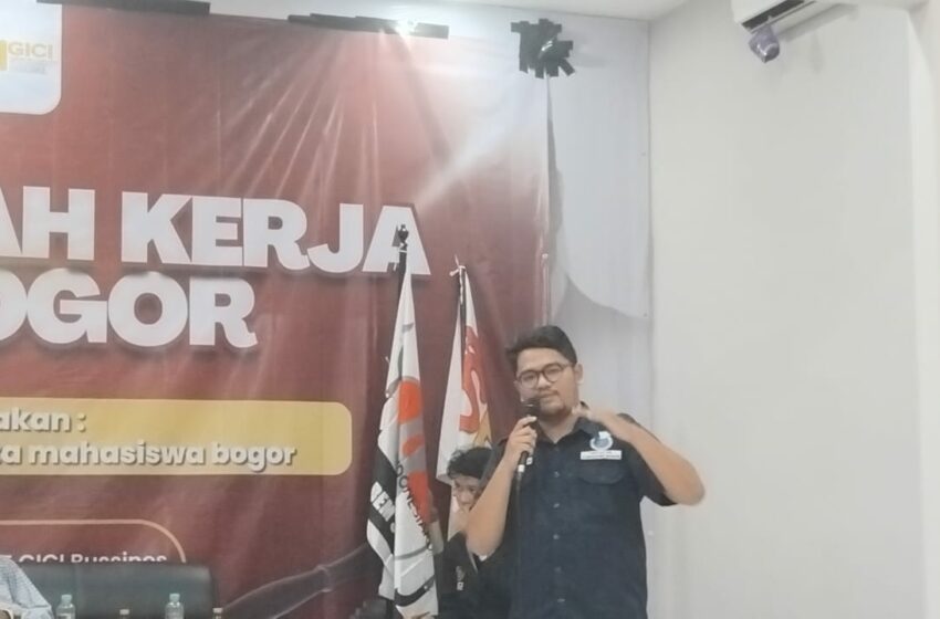  Ketua Umum HMI Cabang Bogor Serukan Gerakan Mahasiswa sebagai Arsitek Kedaulatan Lokal