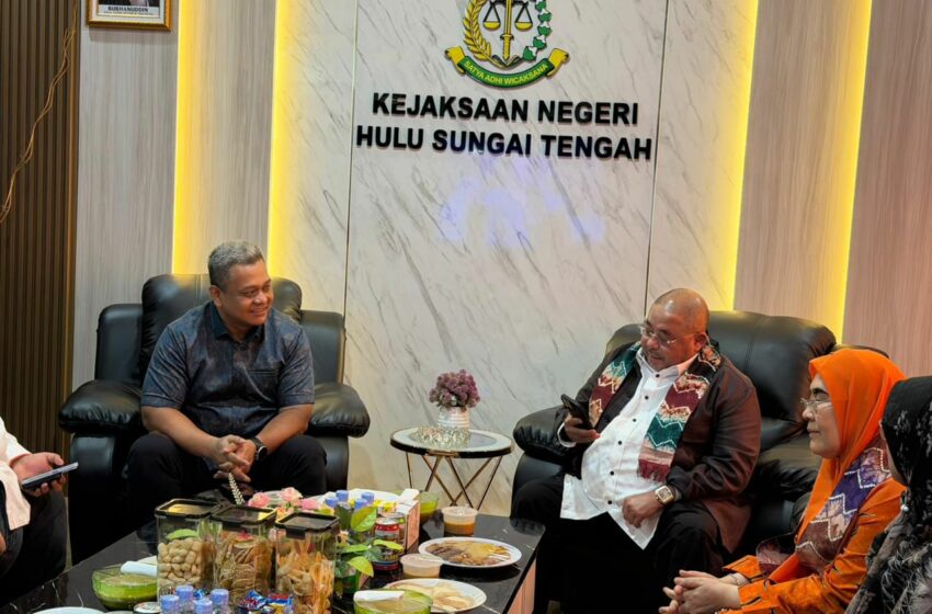  Sambangi Kejari HST, Habib Aboe Pertanyakan Jangkauan Restorative Justice hingga Pengawasan Dana Desa