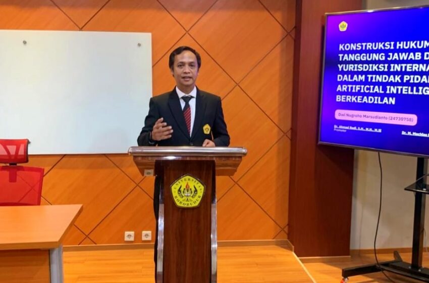  Dwi Nugroho Marsudianto Ingatkan Tanpa UU AI Indonesia Berisiko Jadi Safe Haven Kejahatan AI Transnasional