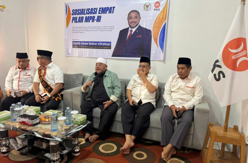  Sosialisasi 4 Pilar di Kandangan, Habib Aboe Ingatkan Bahaya Narkoba