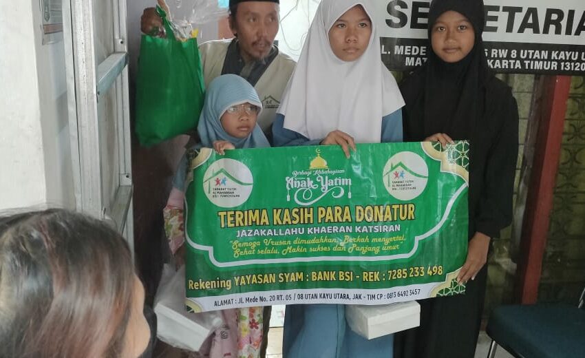  Sahabat Yatim Al Mahabbah Konsisten Santuni Anak Yatim, Program Berjalan Tiga Tahun