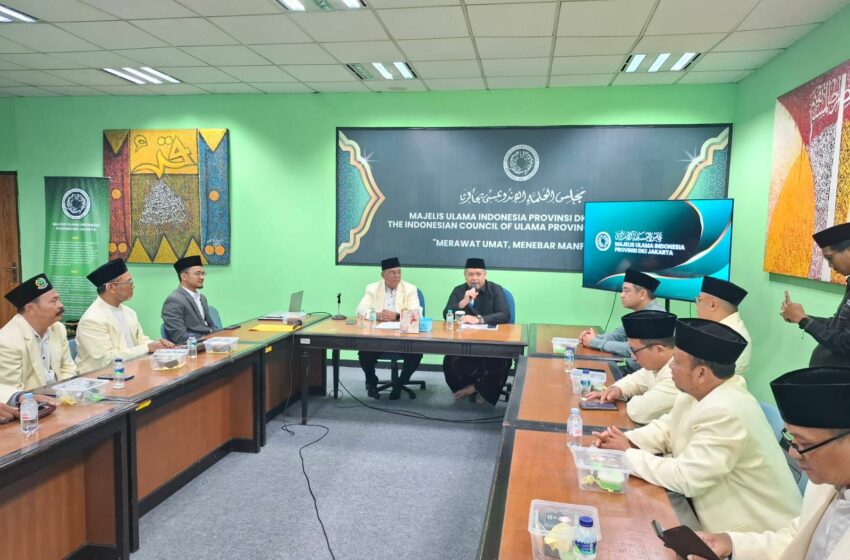  MDI Jakarta Jajaki Sinergi dengan MUI DKI, Bahas Kolaborasi hingga Kondisi Kantor