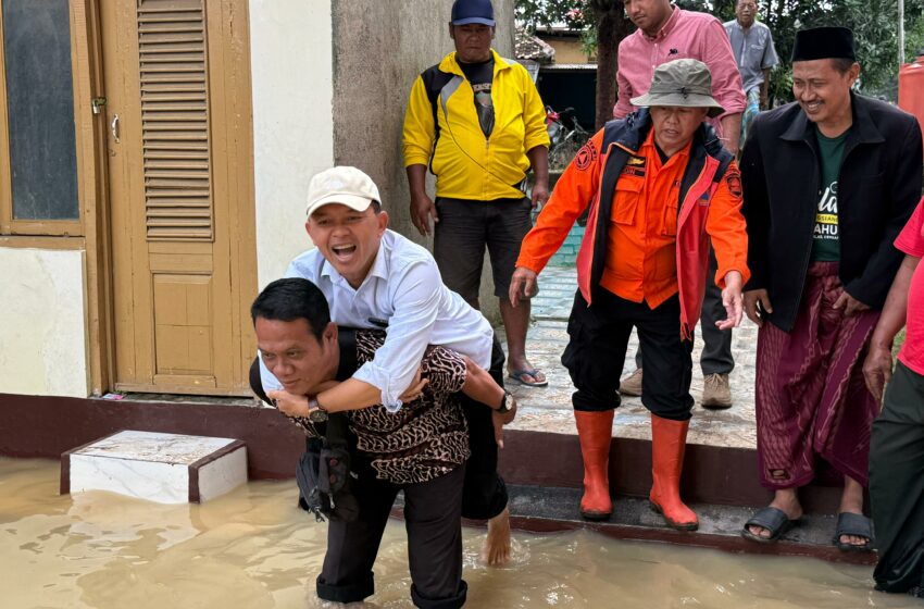  Banjir Rendam Subang, PKB Serahkan Bantuan di Pesantren Al Kalam