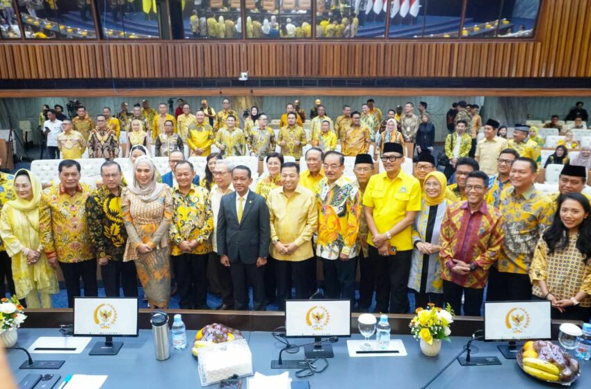  Hadiri HUT ke-58 Fraksi Partai Golkar DPR, Bamsoet Dorong Fraksi Partai Golkar Jadi Garda Terdepan Penataan Sistem Parta Politik Perkuat Demokrasi dan Keadilan Sosial