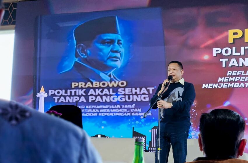 Luncurkan Buku ‘Prabowo: Politik Akal Sehat Tanpa Panggung’, Bamsoet Apresiasi Gaya Kepemimpinan Presiden Prabowo