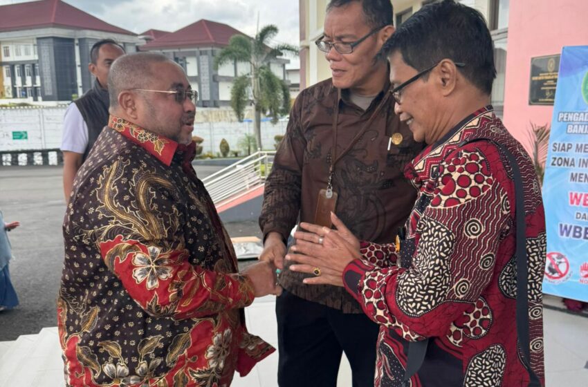  Cek Kesiapan Pengadilan Terapkan Hukuman Kerja Sosial, Habib Aboe Datangi PT Banjarmasin