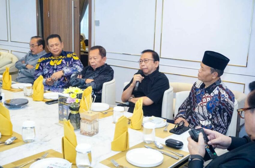  Forum Kebangsaan Pimpinan MPR–DPR 1999–2024 Dorong Penguatan Civil Society dan Sinkronisasi Kerja Kabinet