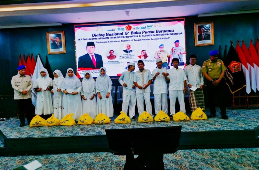  Menwa dan Alumni Gelar Dialog Nasional, Santuni Yatim Piatu di Kemendes PDT