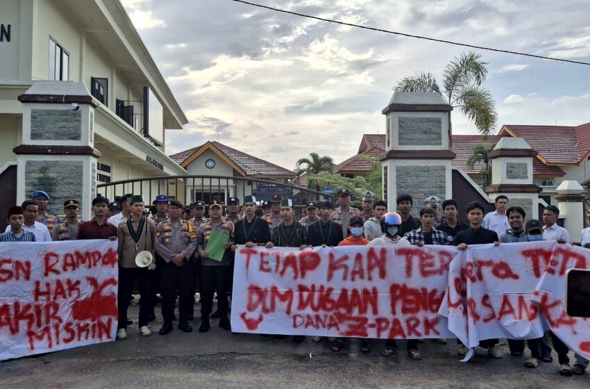  HMI Korkom Pelalawan Ultimatum Polres 3×24 Jam, Desak Penuntasan Dugaan Korupsi Z Park
