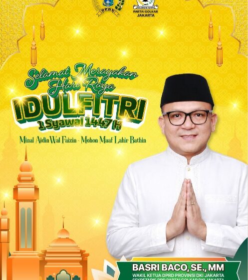  Basri Baco Ajak Perkuat Kebersamaan di Idul Fitri 1447 H, Tekankan Nilai Persaudaraan dan Saling Memaafkan