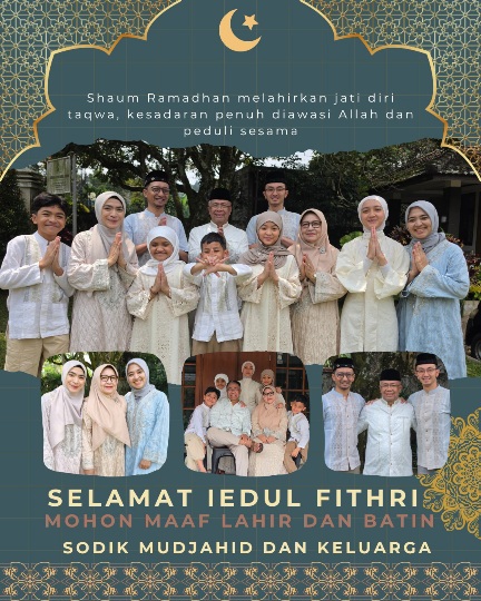  Refleksi Jati Diri Taqwa, Ketua BAZNAS Sodik Mudjahid Sampaikan Pesan Idul Fitri yang Mendalam