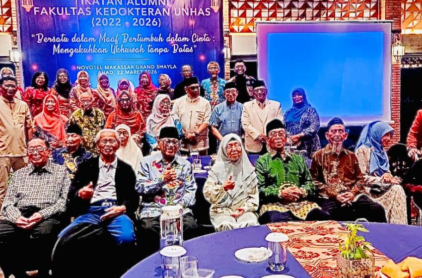  IKA Kedokteran Unhas Gelar kegiatan Halal Bihalal