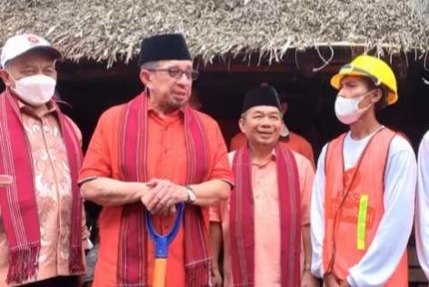  Gerakan Solidaritas Sosial Nasional PKS Hadiahkan Rumah Layak Huni di Lombok