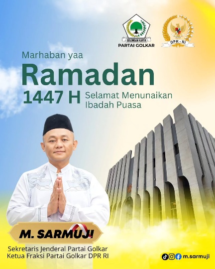  Sarmuji: Marhaban Ya Ramadhan 1447 H, Momentum Menguatkan Iman dan Kepedulian Sosial