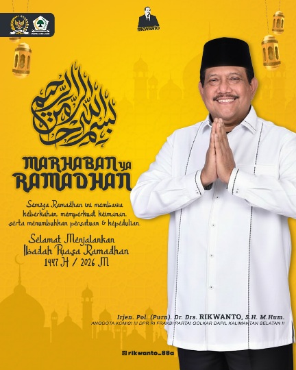  Irjen Pol (Purn) Rikwanto: Ramadhan 1447 H Perkuat Iman, Persatuan, dan Kepedulian Sosial