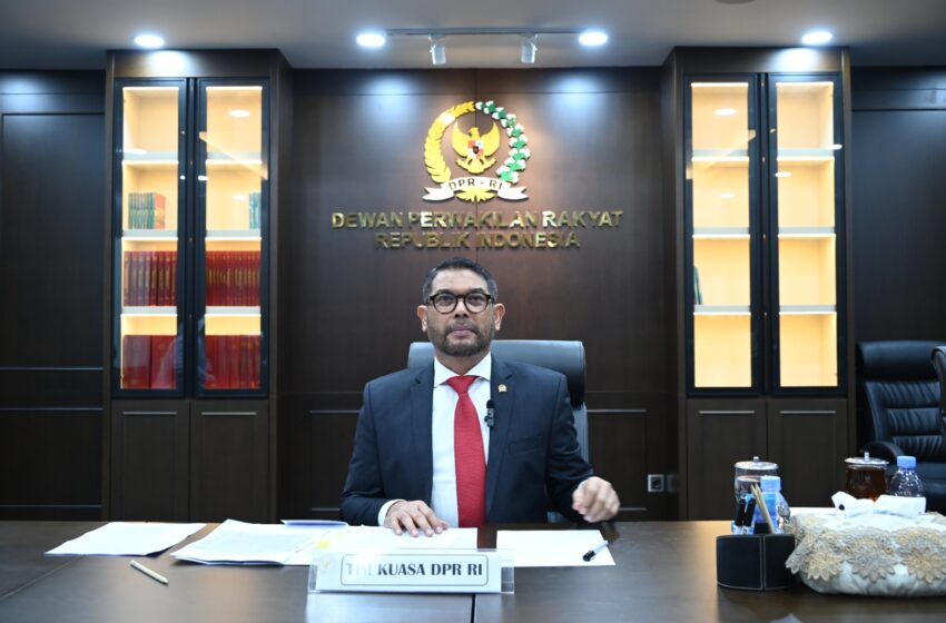 Nasir Djamil Wakili DPR Beri Keterangan di Permohonan Pengujian Material UU Pertambangan Mineral dan Batubara