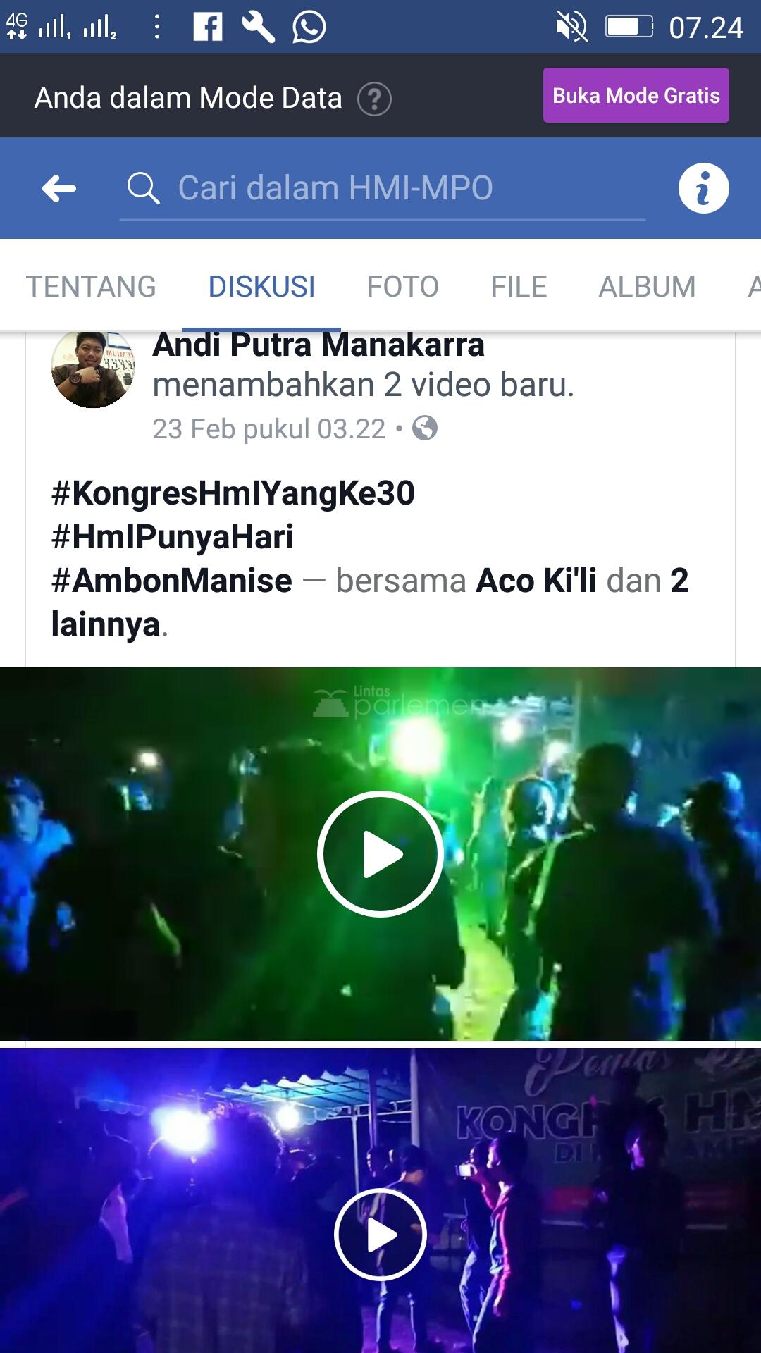  Viral! Netizen Kecam Kongres HMI di Ambon Gelar Dugem