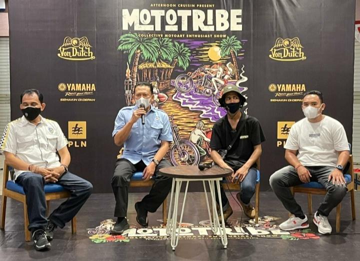  Kunjungi Mototribe Show 2021, Bamsoet Dorong Pengembangan Industri Modifikasi