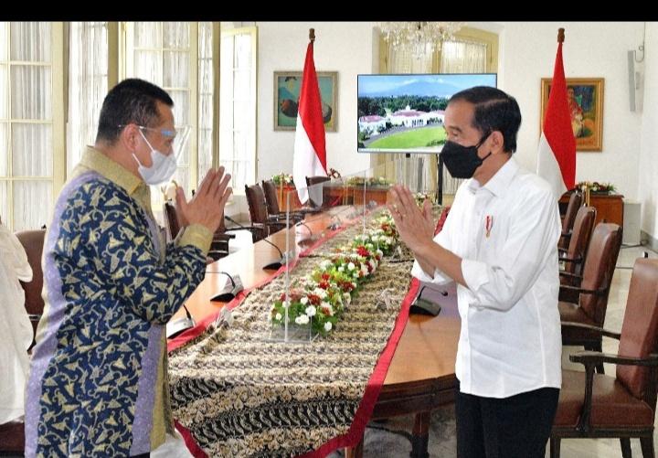  Bertemu di Bogor, Presiden Jokowi Setuju Pembahasan PPHN Asal Tidak Melebar