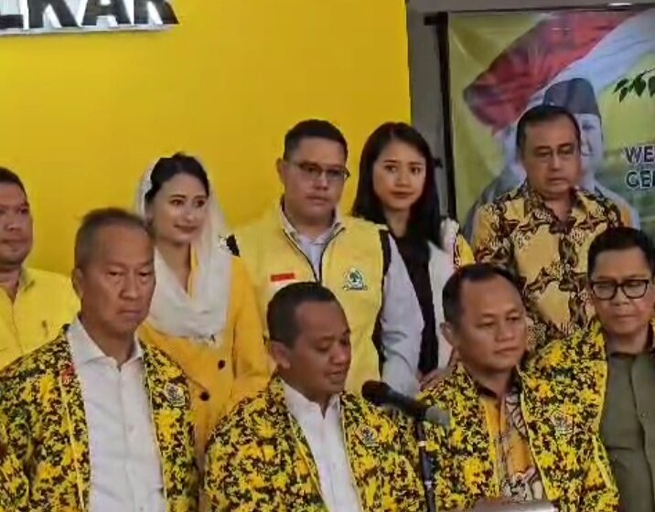  Bahlil Umumkan Pengurus DPP Golkar: Sarmuji Sekjen, Adies Kadir, Ace Hasan dan Melkiades Laka Lena Wakil Ketua Umum DPP Golkar