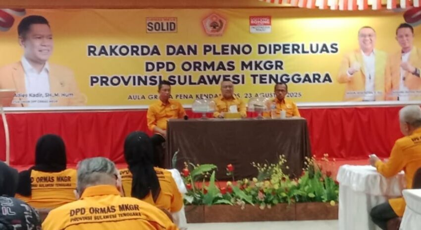  MKGR Sultra Dukung Kembali Adies Kadir Pimpin MKGR