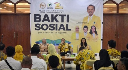  HUT ke-58 Fraksi Golkar, Golkar Bidik Kenaikan Suara 20 Persen di Pemilu 2029
