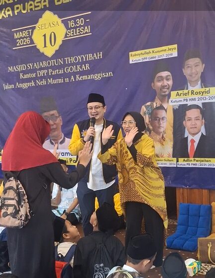  Hetifah Ngabuburit Bareng Anak Yatim di Acara AMPI di Masjid DPP Golkar: Ayo Semangat Belajar dan Kejar Cita-cita!