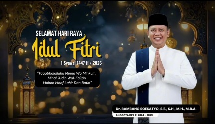  Bamsoet: Idul Fitri Momentum Memaafkan dan Menata Masa Depan Lebih Baik