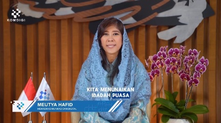  Menteri Meutya Hafid: Idul Fitri Momentum Kembali ke Fitrah dan Jaga Ruang Digital Tetap Sehat