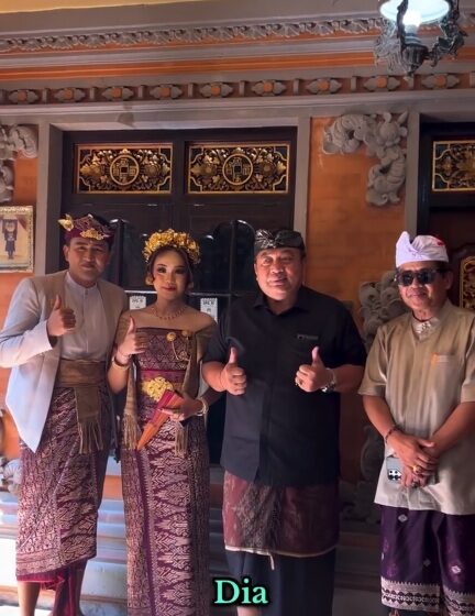 I Nyoman Parta Apresiasi Pernikahan Ramah Lingkungan di Bali, Ajak Generasi Muda Contohi dengan Tinggalkan Plastik